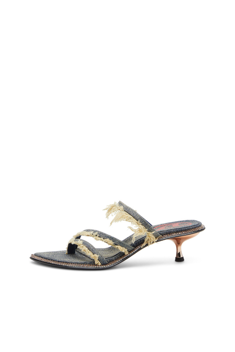Sandále Diesel Havanna D-Havanna Kittie Sandals Blue Denim/Amber