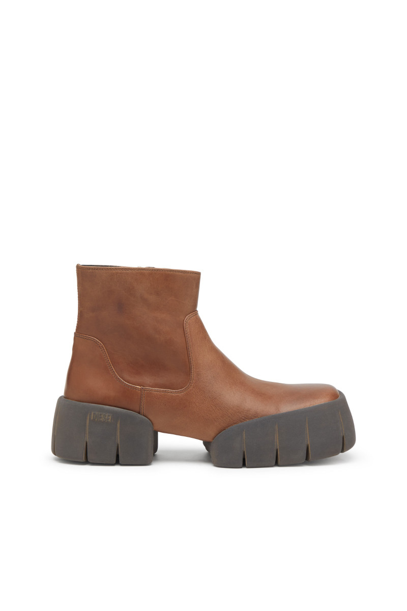 Členková Obuv Diesel Tex D-Tex Bt Shoes Cappuccino