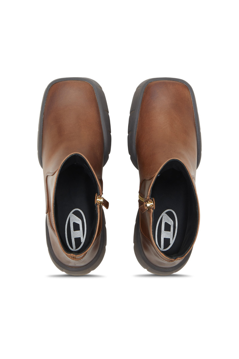 Členková Obuv Diesel Tex D-Tex Bt Shoes Cappuccino