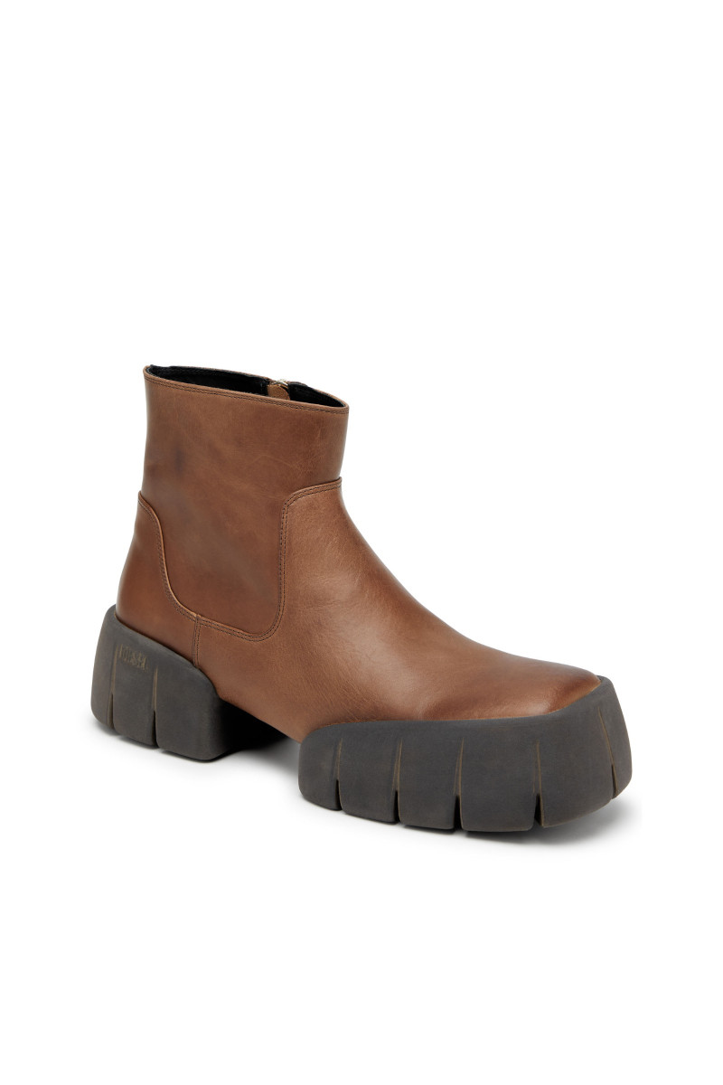 Členková Obuv Diesel Tex D-Tex Bt Shoes Cappuccino