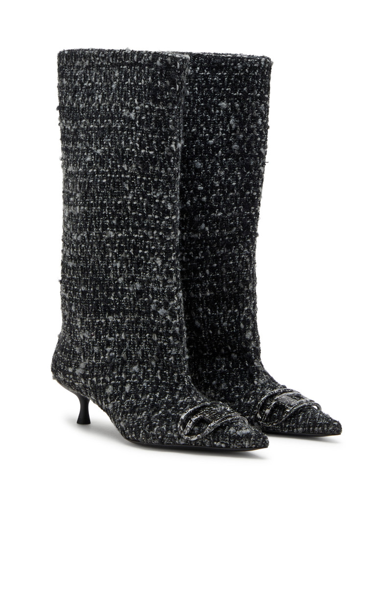 Cizma Diesel Venus D-Venus 40 Kb Tube Boots Black/Light Ecru