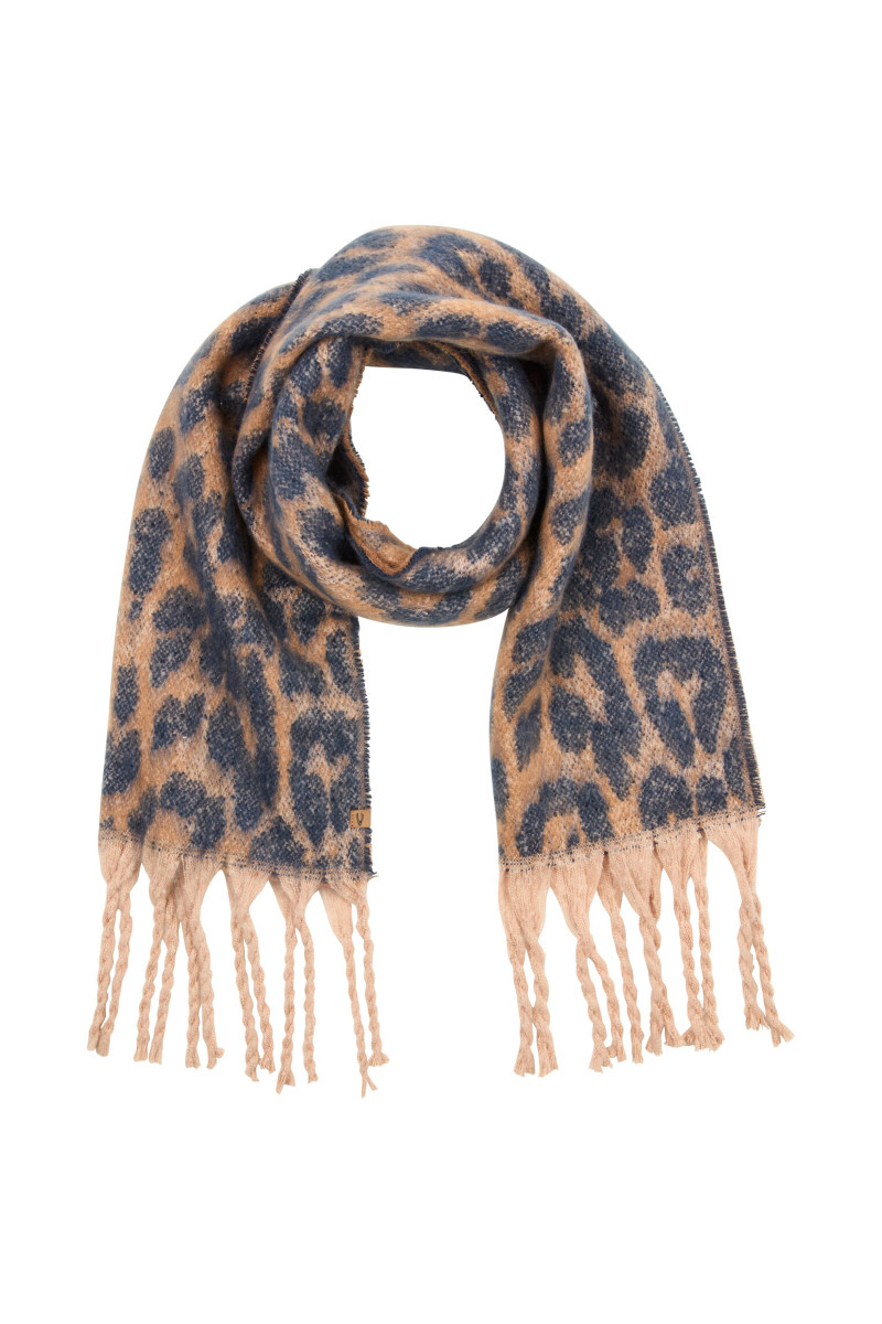 Sál Camel Active Jacquard Woven Scarf Leo Aop