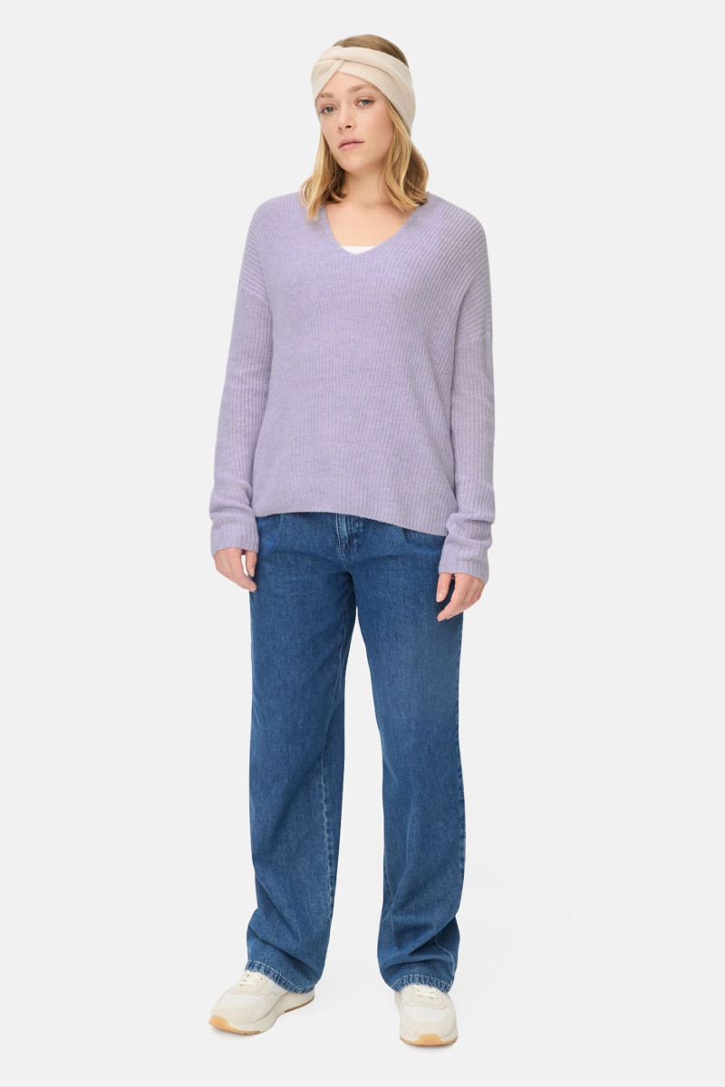 Sveter Camel Active Knitwear Misty Lilac