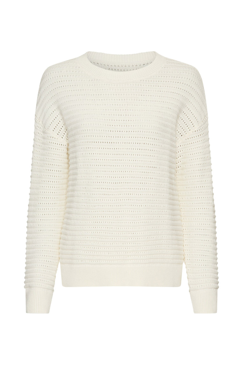 Sveter Camel Active Knitwear White