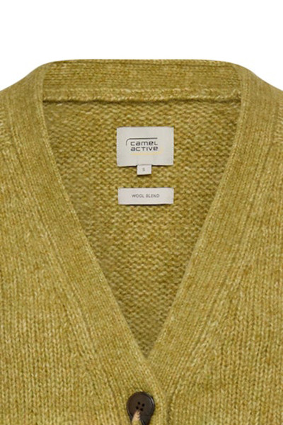 KARDIGAN CAMEL ACTIVE KNITWEAR - Fotografie č. 6