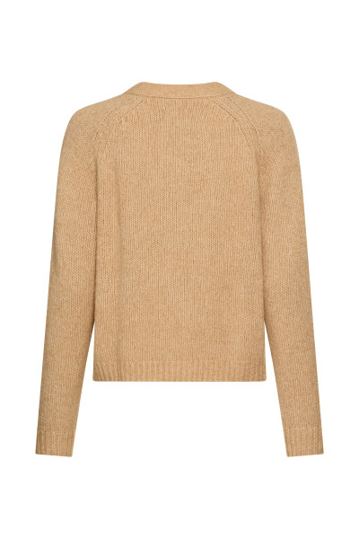 KARDIGAN CAMEL ACTIVE KNITWEAR - Fotografie č. 5