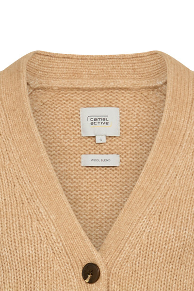 KARDIGAN CAMEL ACTIVE KNITWEAR - Fotografie č. 6