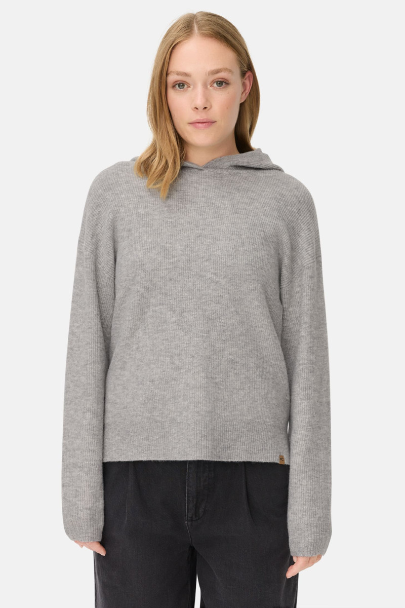 Pulóver Camel Active Knitwear Grey Melange Check