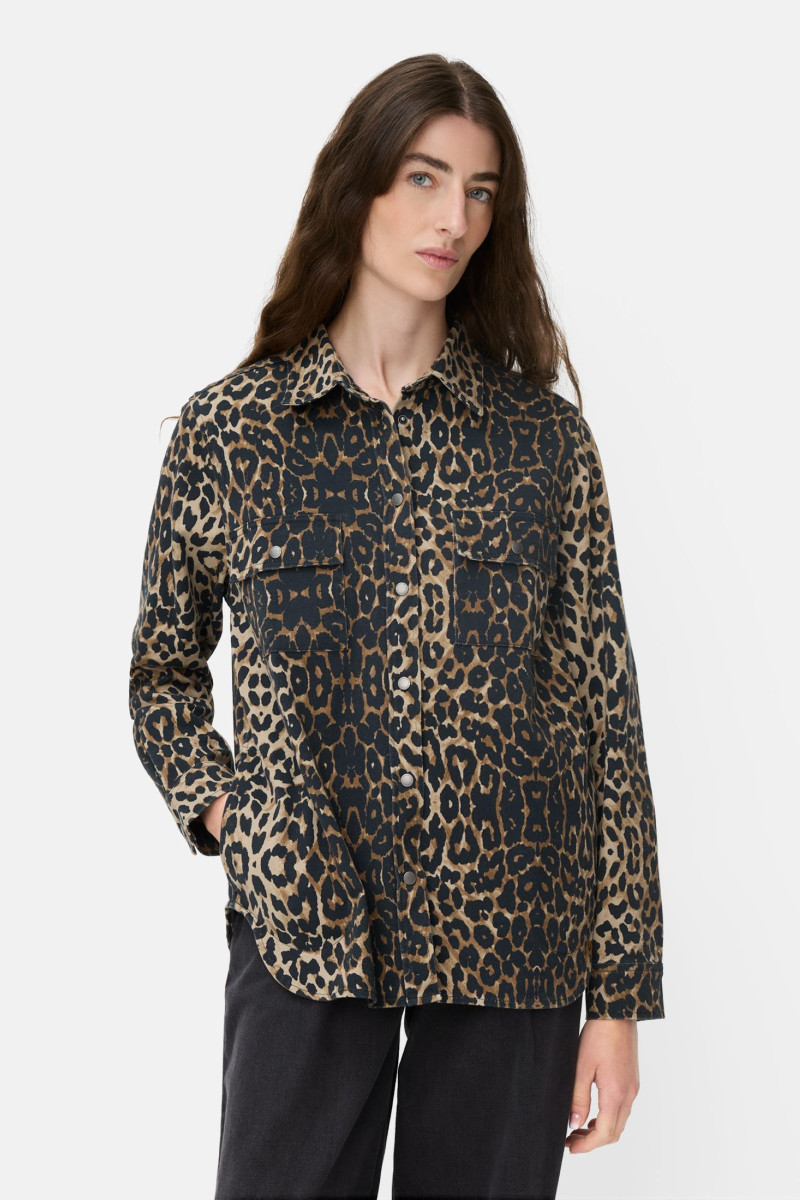 Košeľa Camel Active Blouse Leo Aop