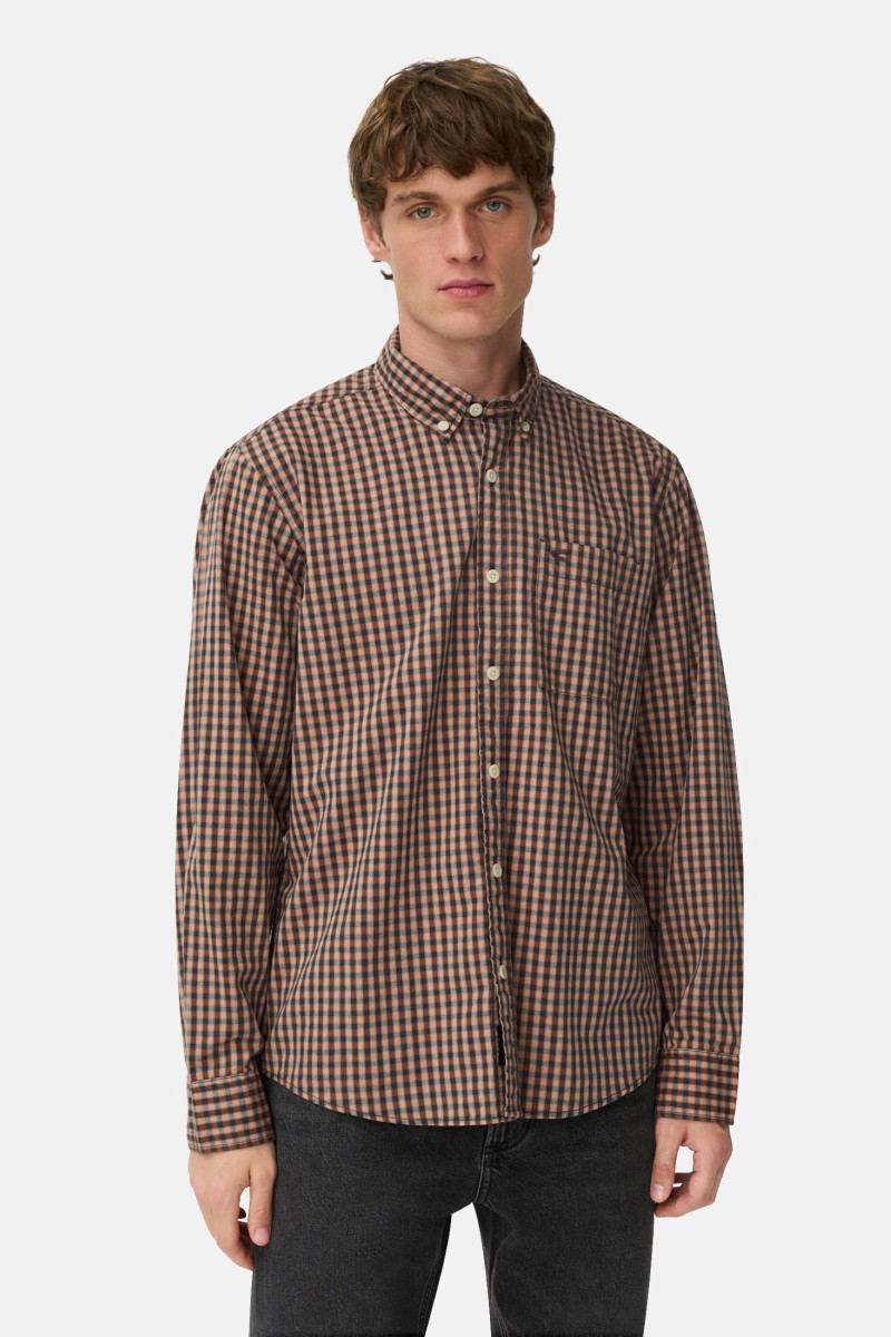 Ing Camel Active Longsleeve Shirt Cinnamon