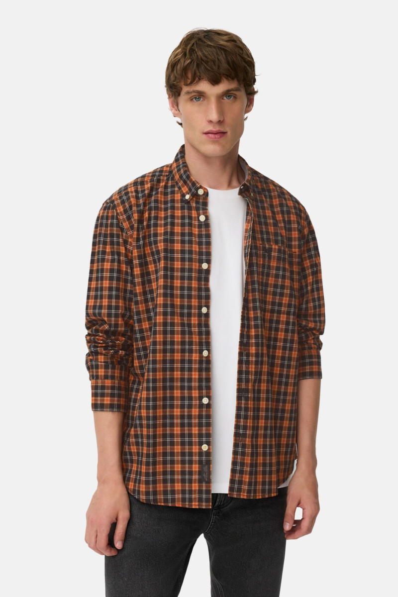 Ing Camel Active Longsleeve Shirt Cinnamon
