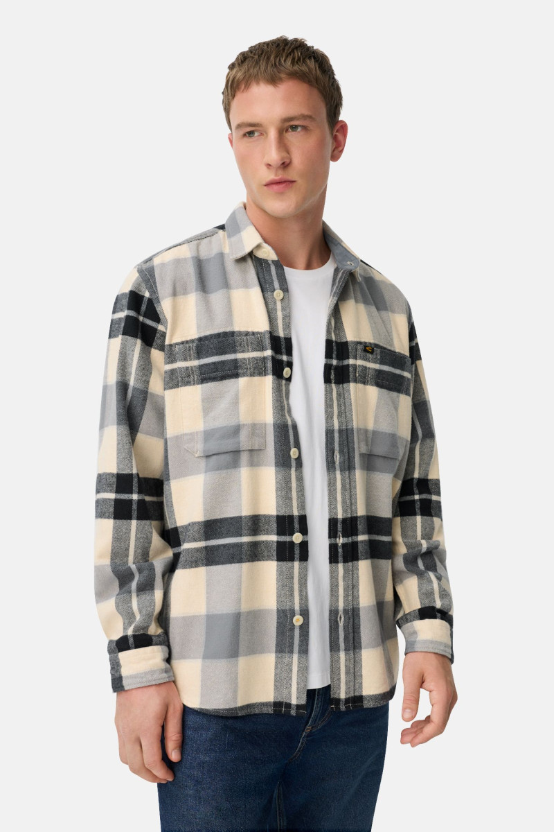 Ing Camel Active Longsleeve Shirt Dark Indigo