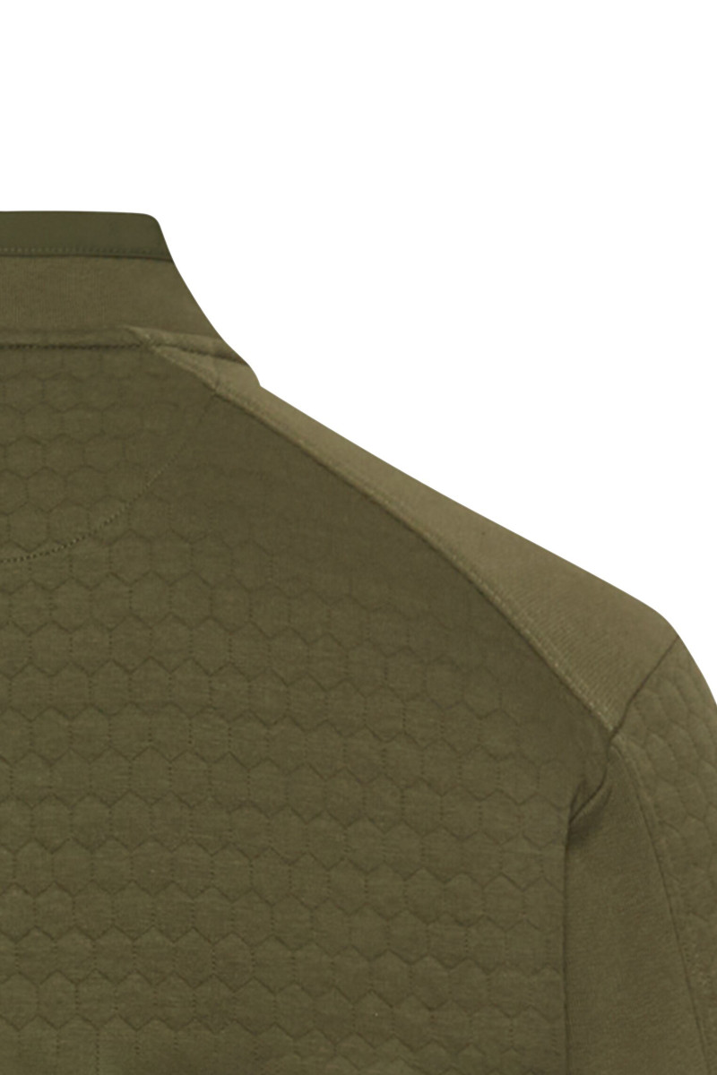 Mikina Camel Active Sweatjacket Forest Green