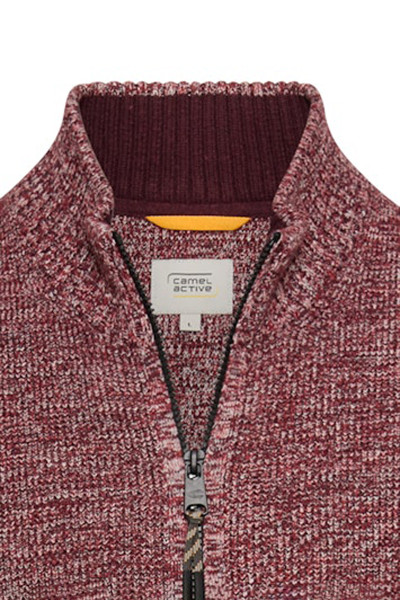 SVETR CAMEL ACTIVE KNITTED JACKET - Fotografie č. 3