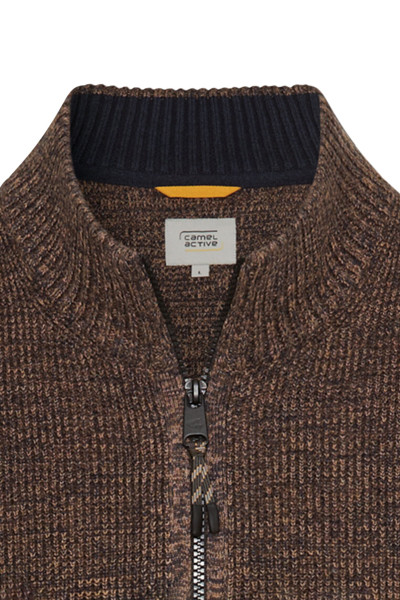 SVETR CAMEL ACTIVE KNITTED JACKET - Fotografie č. 6