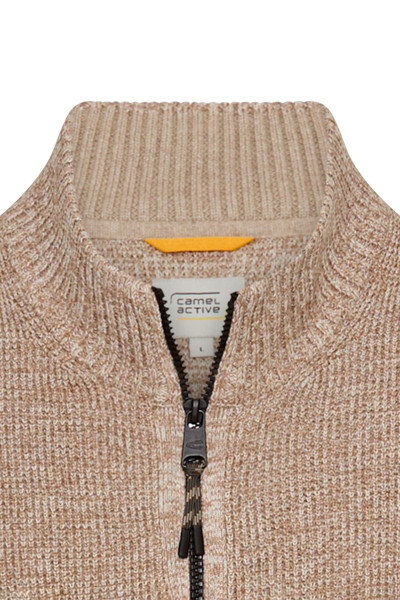 SVETR CAMEL ACTIVE KNITTED JACKET - Fotografie č. 6