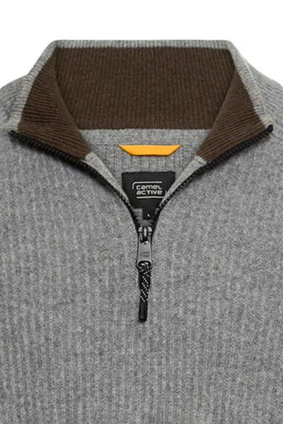 PULÓVER CAMEL ACTIVE KNITTED TROYER - Kép 6