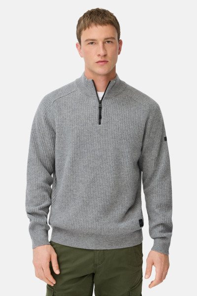 PULÓVER CAMEL ACTIVE KNITTED TROYER - Kép 1