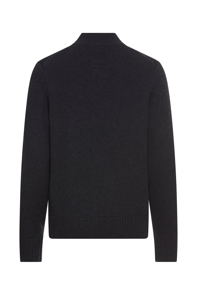 Sveter Camel Active Mock Neck Pullover Dark Indigo
