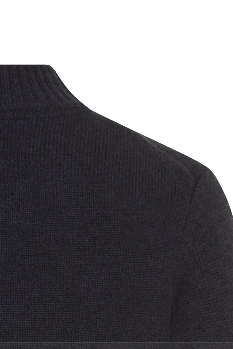 Sveter Camel Active Mock Neck Pullover Dark Indigo