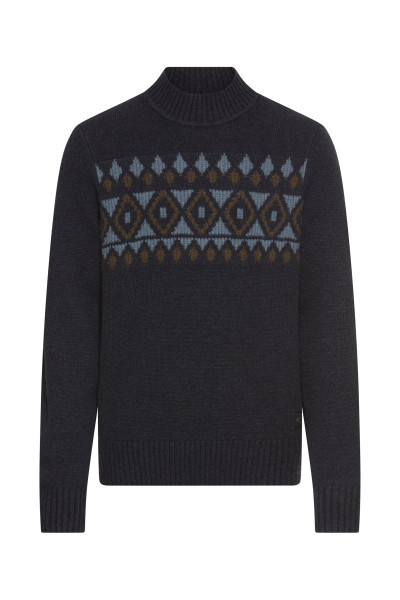 PULÓVER CAMEL ACTIVE MOCK NECK PULLOVER - Kép 4