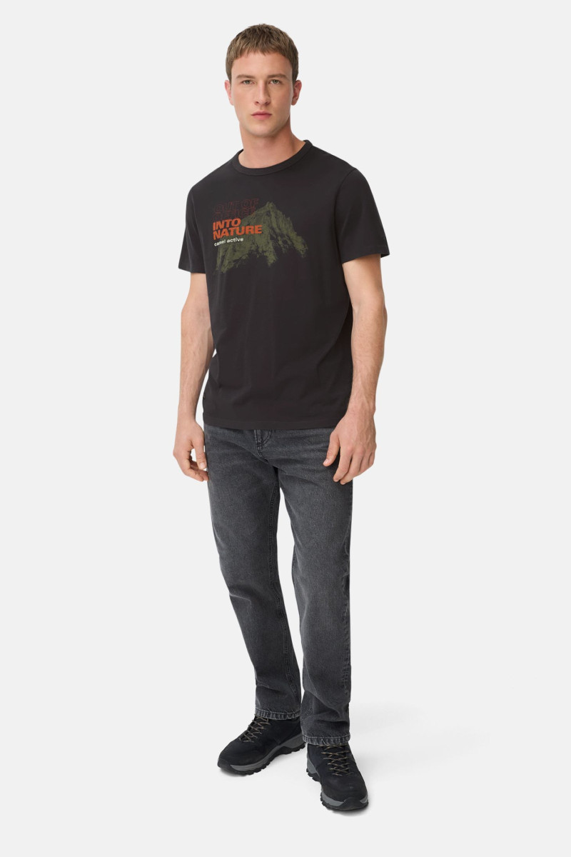 Tričko Camel Active T-Shirt 1/2 Asphalt
