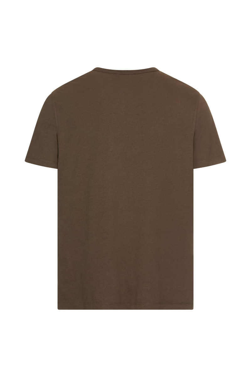 Tričko Camel Active T-Shirt 1/2 Dark Brown