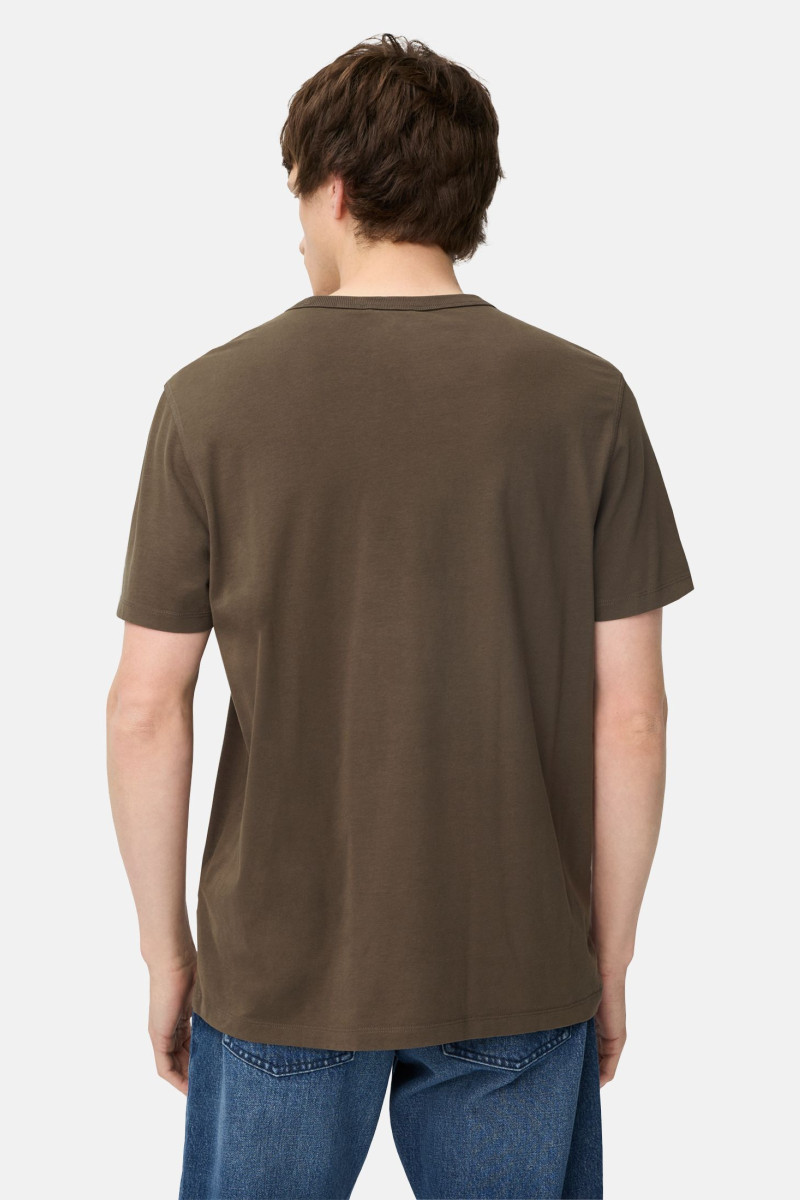 Tričko Camel Active T-Shirt 1/2 Dark Brown