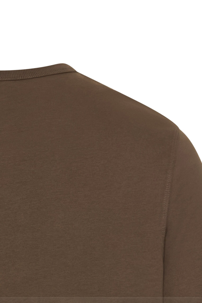 Tričko Camel Active T-Shirt 1/2 Dark Brown