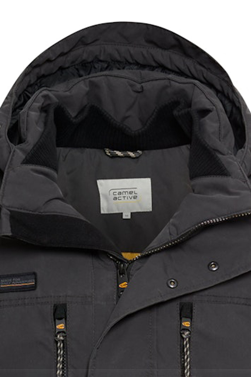 Kabát Camel Active Coat Asphalt
