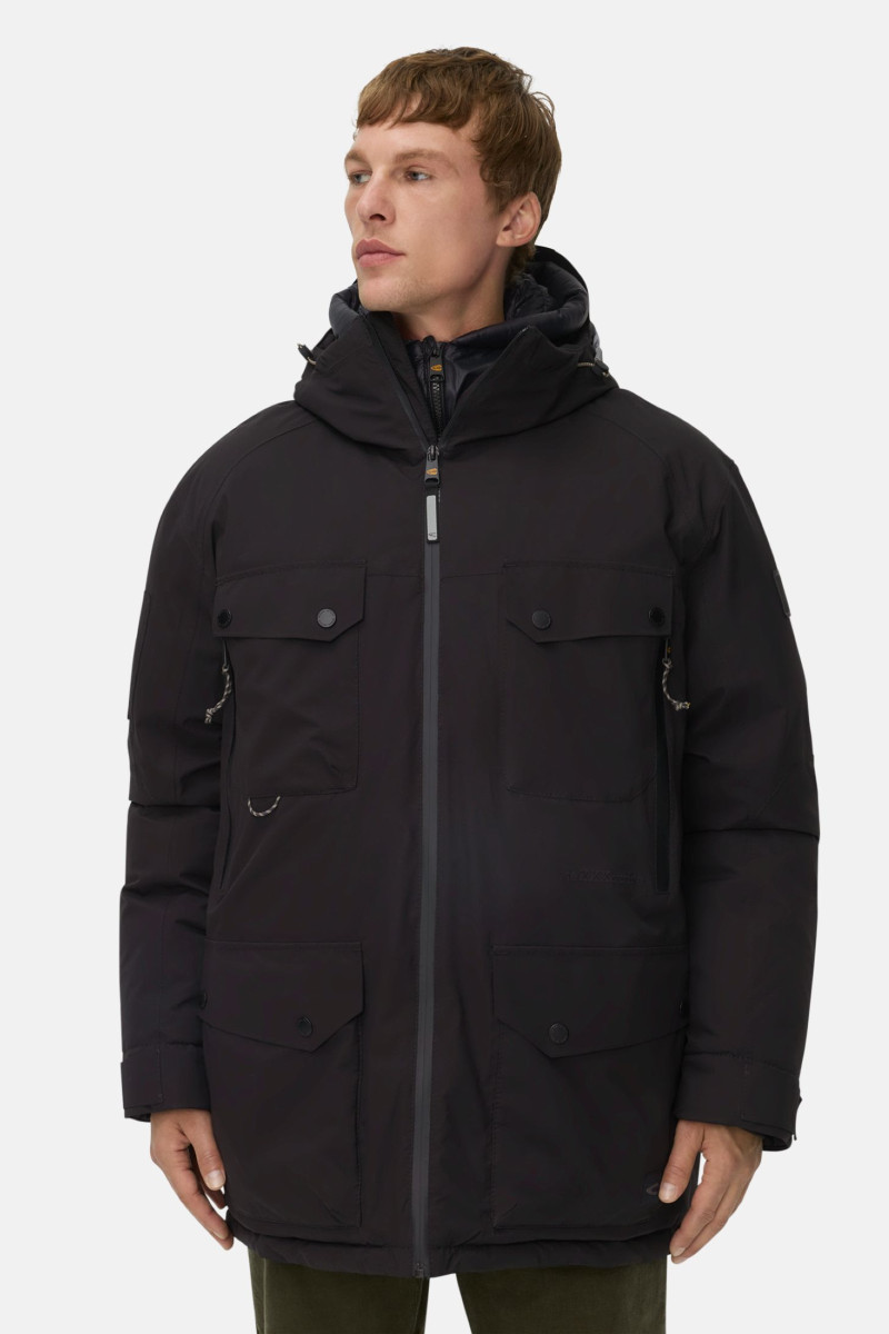 Levně Bunda camel active texxxactive jacket asphalt