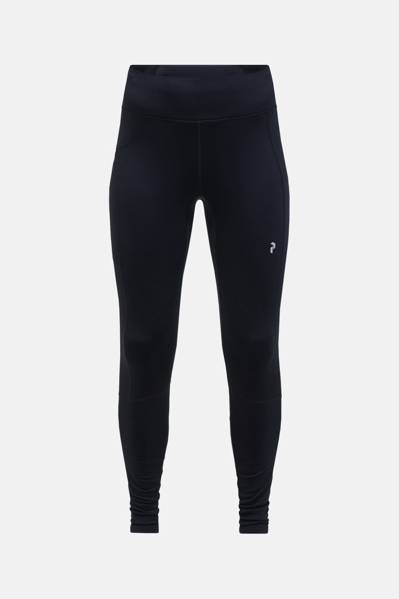Levně Legíny peak performance w brushed back tights black