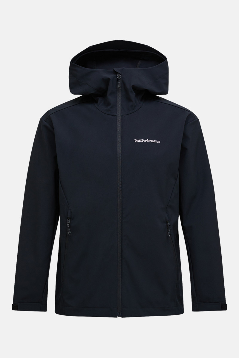 Bunda peak performance m explore hood jacket black
