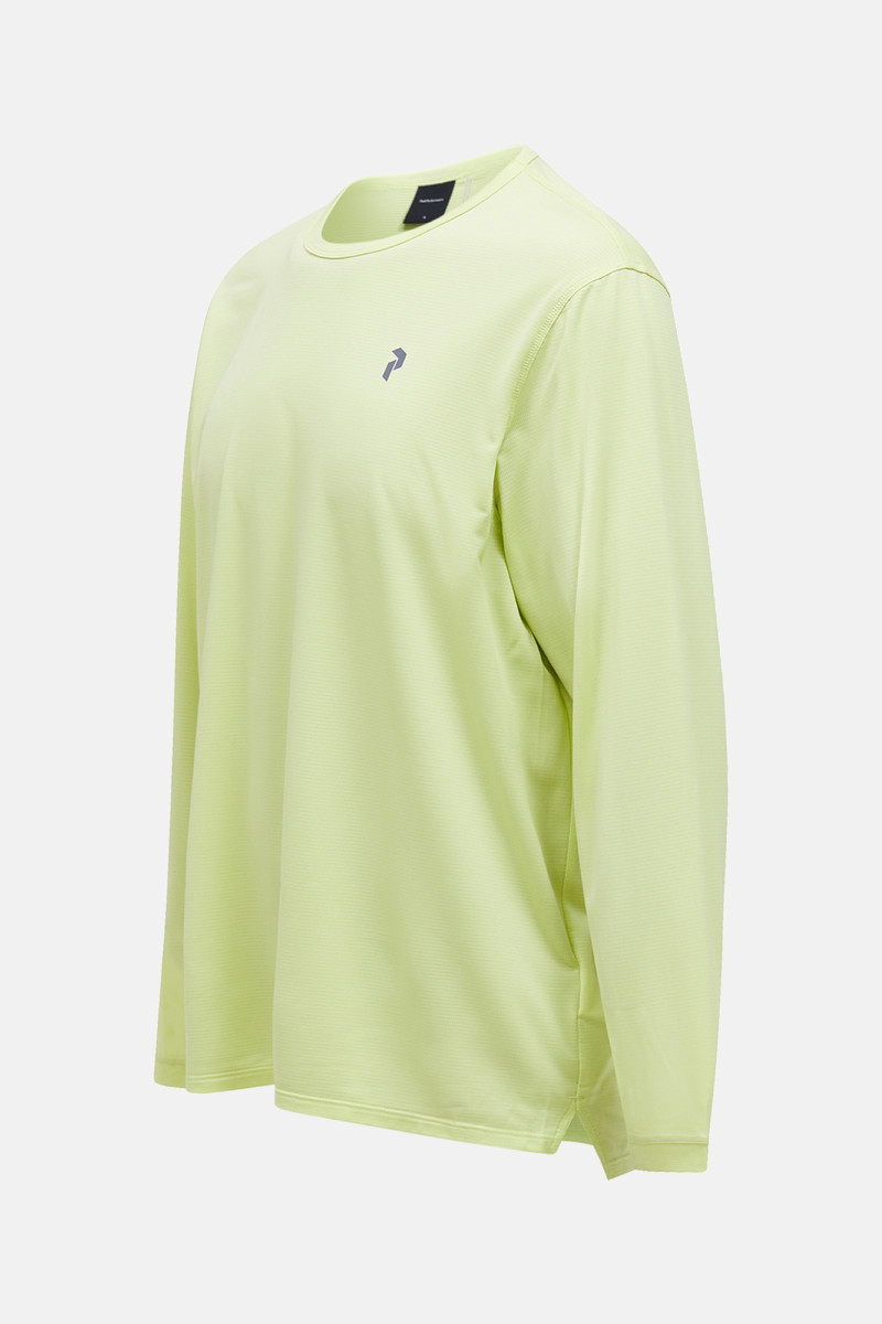 Tričko Peak Performance M Trail Ls Crystal Green