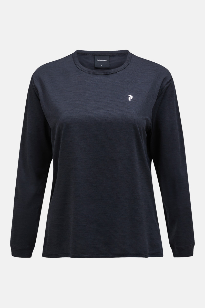 Tričko Peak Performance W Trail Ls Black