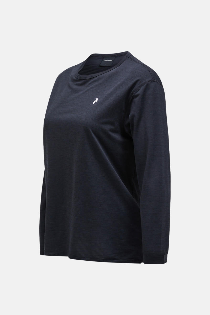 Tričko Peak Performance W Trail Ls Black