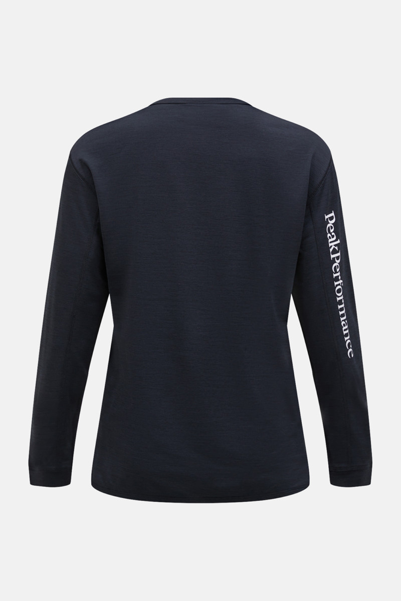 Tričko Peak Performance W Trail Ls Black