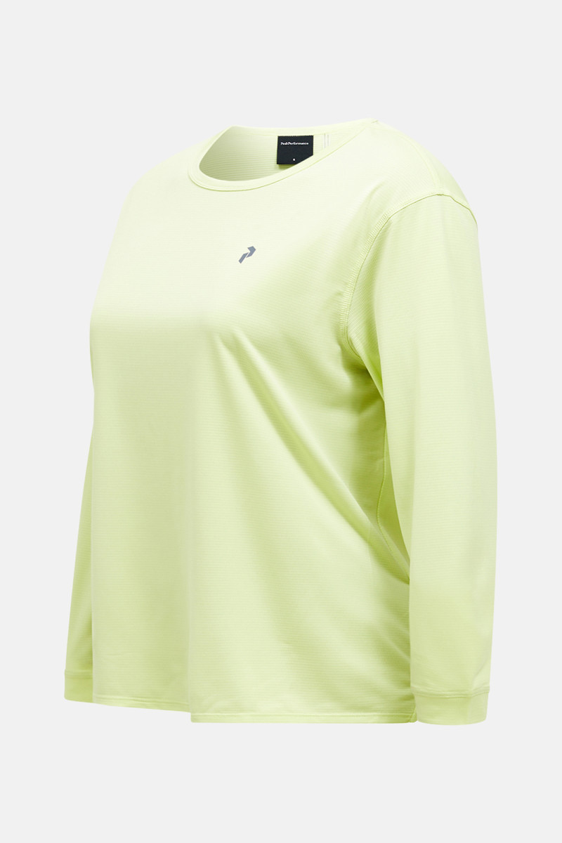 Tričko Peak Performance W Trail Ls Crystal Green