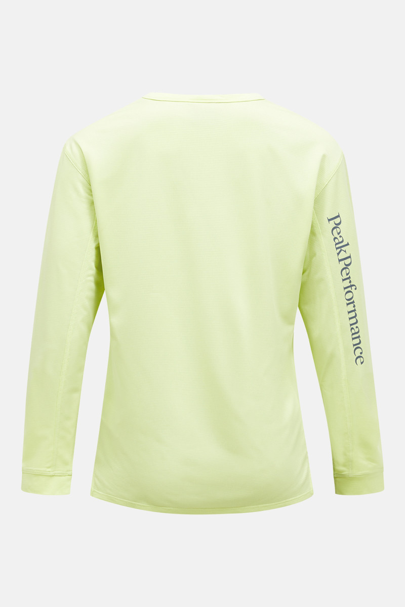 Tričko Peak Performance W Trail Ls Crystal Green