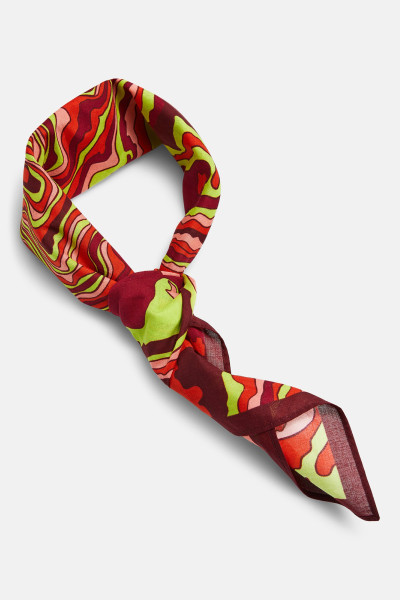 ŠÁLA PEAK PERFORMANCE ARTWORK BANDANA - Fotografie č. 2