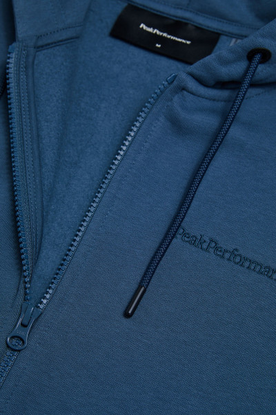 MELEGÍTŐ FELSŐ PEAK PERFORMANCE M ORIGINAL SMALL LOGO ZIP - Kép 4