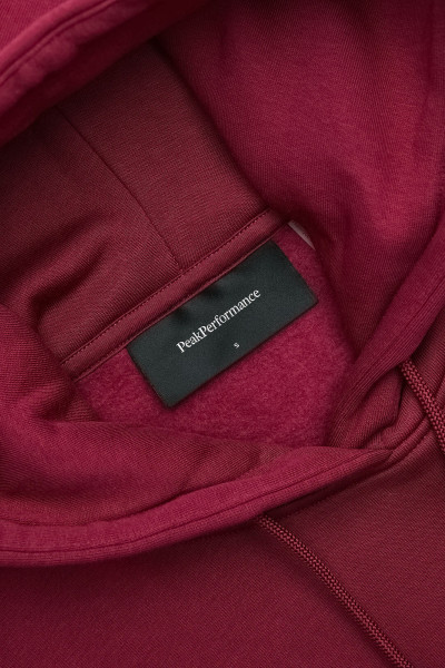MELEGÍTŐ FELSŐ PEAK PERFORMANCE W ORIGINAL SMALL LOGO HOO - Kép 4