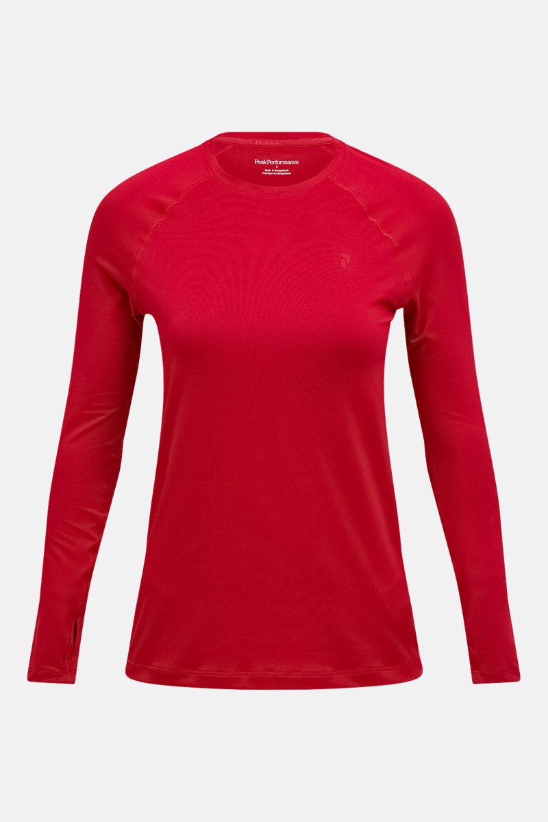 Termo Bielizeň Peak Performance W Spirit Crew Tech Burgundy