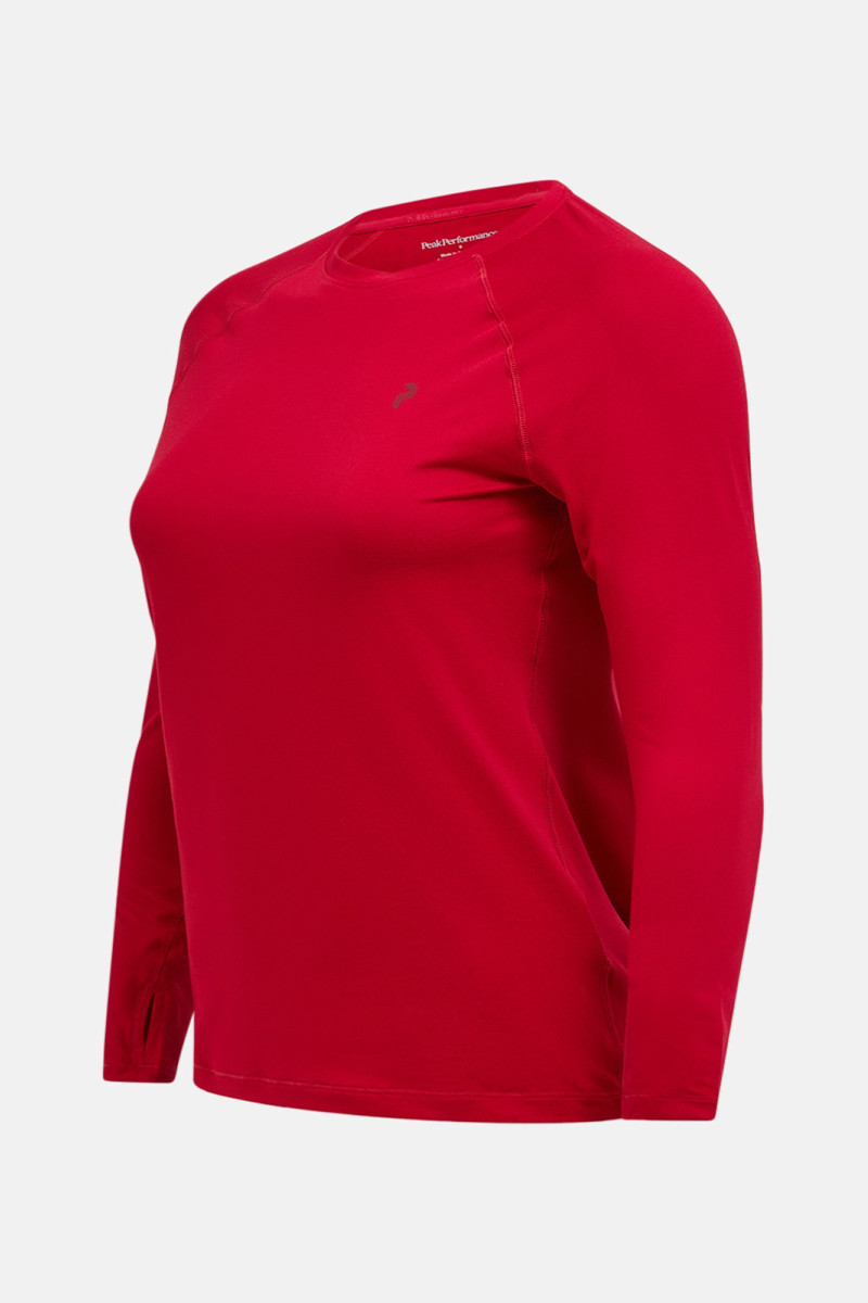 Termo Bielizeň Peak Performance W Spirit Crew Tech Burgundy