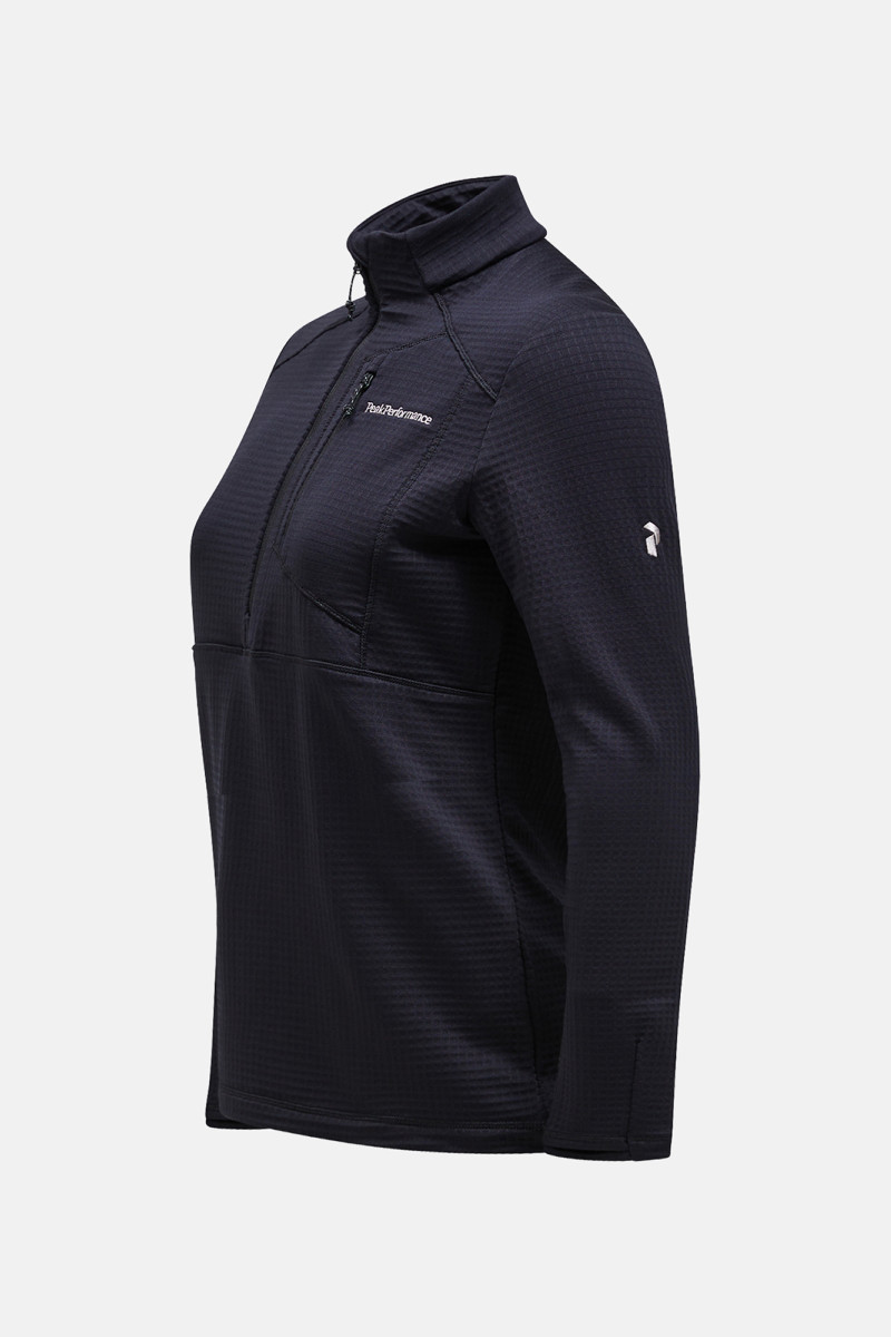 Mikina Peak Performance W Trail Polartec Half Zip Black
