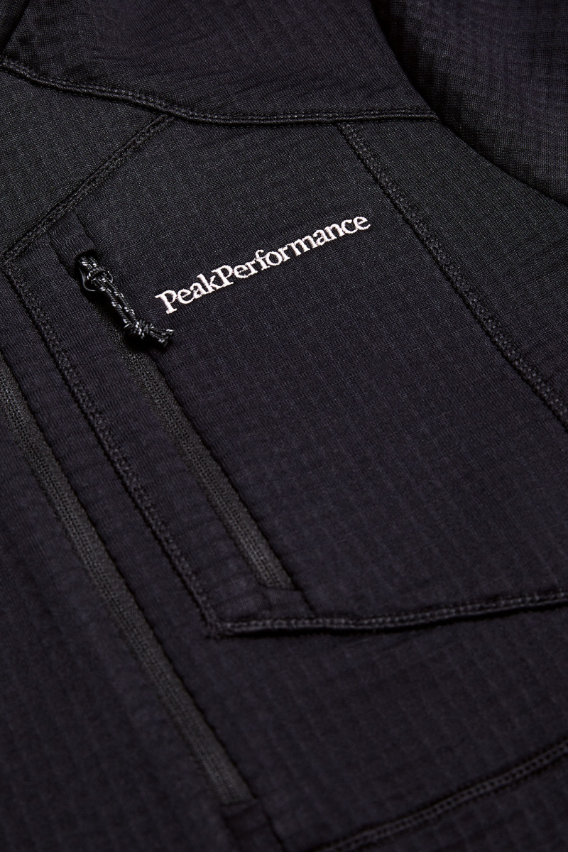 Mikina Peak Performance W Trail Polartec Half Zip Black
