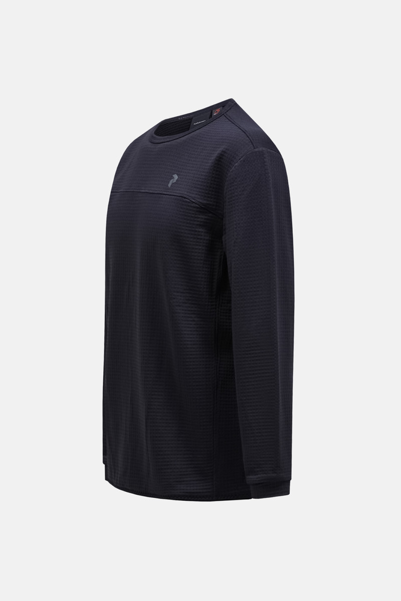 Mikina Peak Performance M Trail Polartec Crew Black