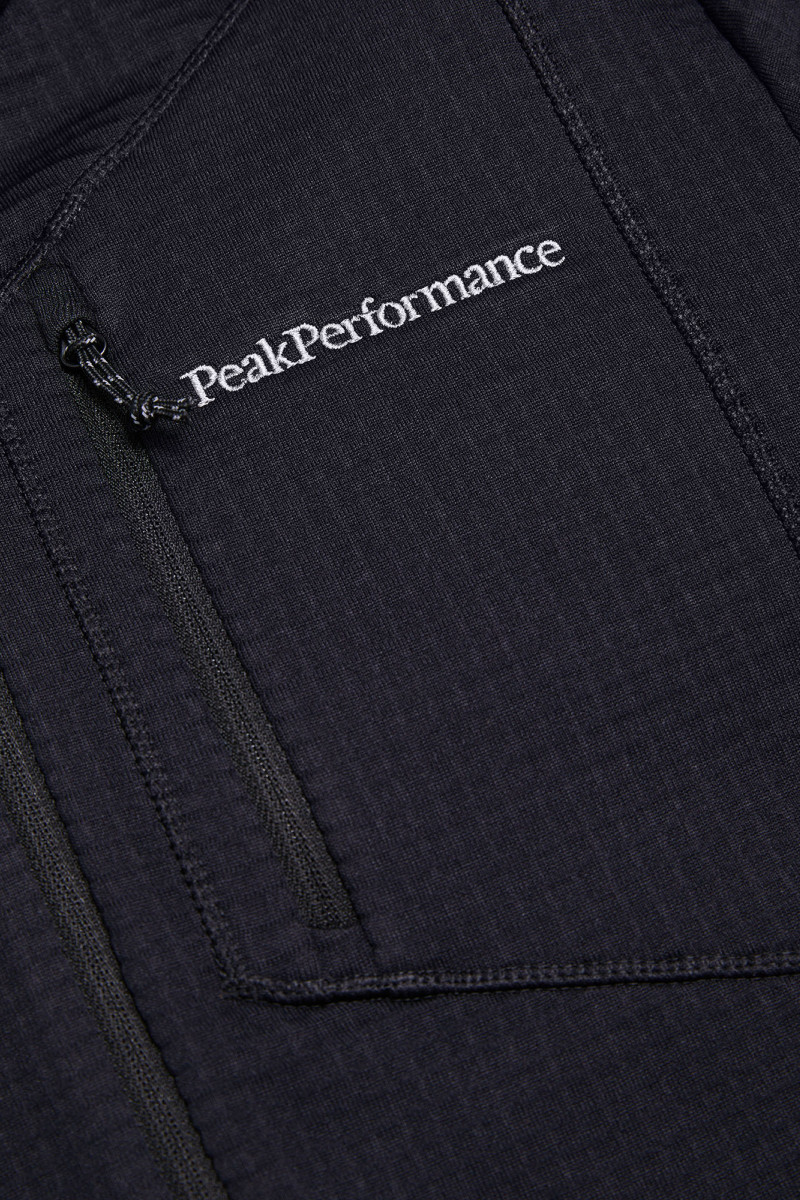 Mikina Peak Performance M Trail Polartec Half Zip Black