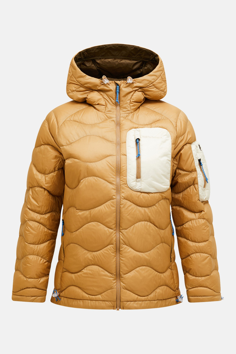 Bunda Peak Performance W Helium Utility Down Hoo Sierra Sand