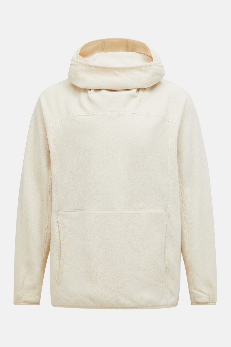 Melegítő Felső Peak Performance M Treeline Fleece Hood Sand Fog
